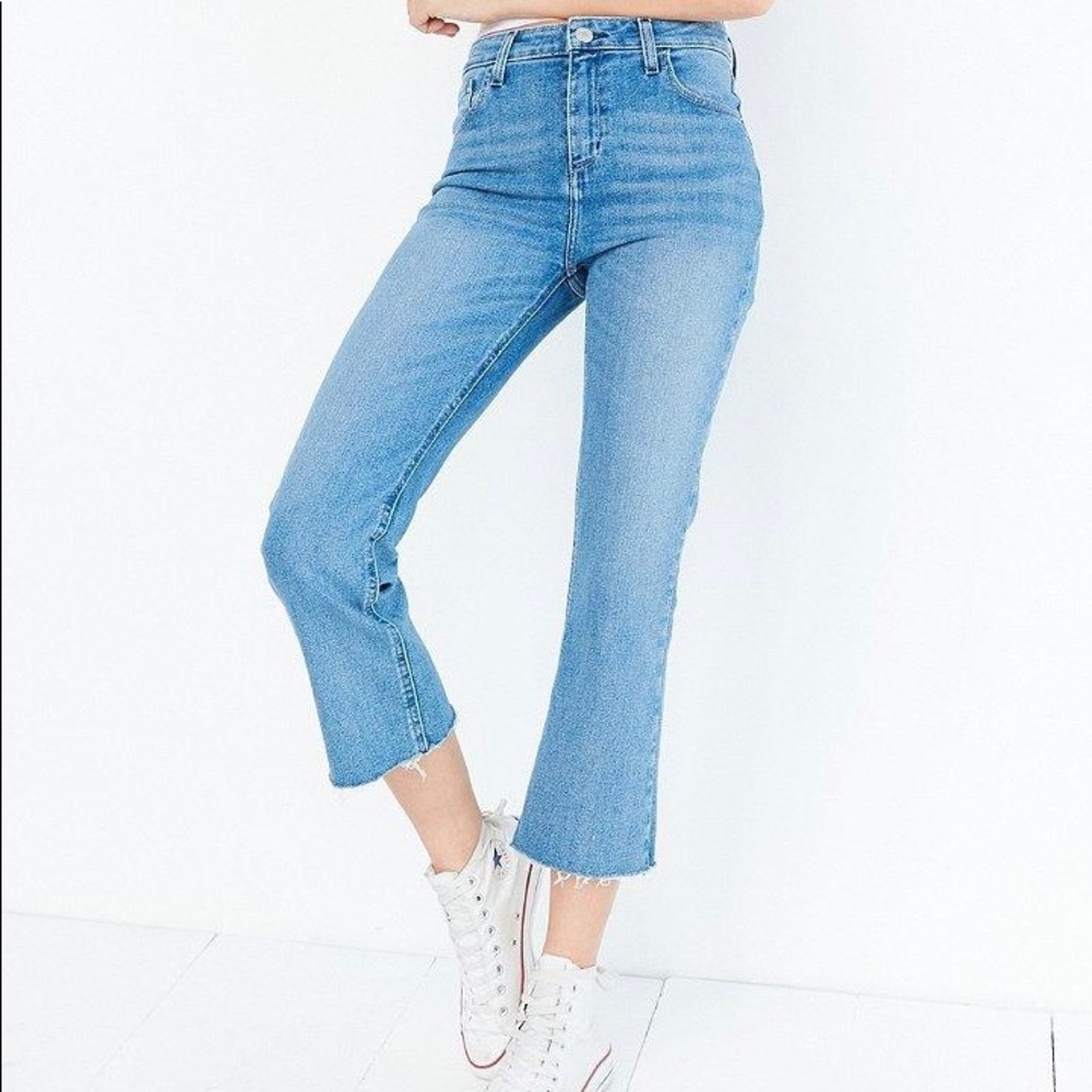 BDG Kick Flare High-Rise Cropped Jean